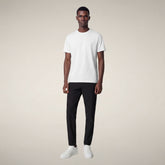 Men's T-shirt Adelmar in White | Save The Duck