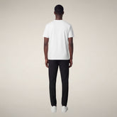 Men's T-shirt Adelmar in White | Save The Duck