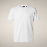 Men's T-shirt Adelmar in White | Save The Duck