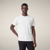 Men's T-shirt Adelmar in White | Save The Duck