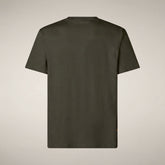 Men's T-shirt Adelmar in Snake Green | Save The Duck