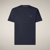 Men's T-shirt Adelmar in Navy Blue | Save The Duck
