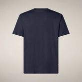 Men's T-shirt Adelmar in Navy Blue | Save The Duck
