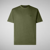 T-SHIRT UOMO BRAM IN MOSS GREEN | Save The Duck