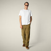 T-shirt uomo Bram bianco ottico - Smartleisure Uomo | Save The Duck