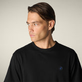 T-shirt uomo Bram nero - Smartleisure Uomo | Save The Duck