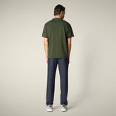 T-shirt uomo Bram verde bosco - Smartleisure Uomo | Save The Duck