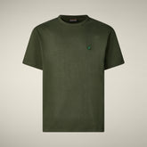 T-shirt uomo Bram verde bosco - Smartleisure Uomo | Save The Duck