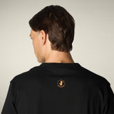 T-shirt uomo Rorik nero - Smartleisure Uomo | Save The Duck