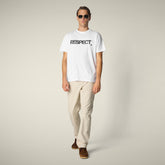 T-shirt uomo Lucan bianco ottico - Smartleisure Uomo | Save The Duck