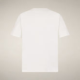 T-shirt uomo Gabe bianco | Save The Duck