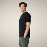 Herren-T-Shirt Gabe in Schwarz | Save The Duck