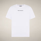 Men's T-shirt Bern in White | Save The Duck