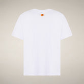 Men's T-shirt Bern in White | Save The Duck