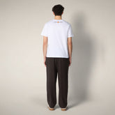 Men's T-shirt Cain in White | Save The Duck