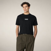 T-shirt uomo Edan nero | Save The Duck