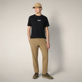 T-shirt uomo Elden nero | Save The Duck