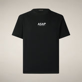 T-shirt uomo Elden nero | Save The Duck