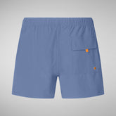 Short de bain Demna bleu bleuet pour homme | Save The Duck