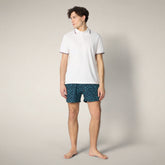 Herren-Badeshorts Ademir mit Anker-Print | Save The Duck