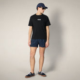 Herren-Badeshorts Ademir mit Palmen- & Surfbrett-Print | Save The Duck