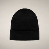 Unisex beanie Lou in black - Collection Icon | Save The Duck