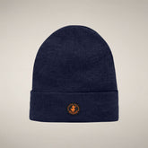 Unisex beanie Lou in navy blue - Collection Icon | Save The Duck