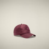 Cappellino unisex Achillea bordeaux | Save The Duck