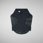 CAPPOTTO PER CANE REX NERO e Lining green | Save The Duck