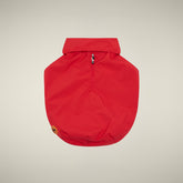 Unisex dog vest Rex in flame red | Save The Duck