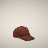 Cappellino unisex Rory rosso terra di Siena | Save The Duck