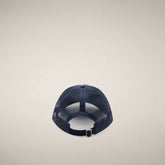Cappellino unisex Noa blu navy con stampa Roma | Save The Duck