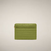 Porta PC trapuntato Vesta verde lime | Save The Duck