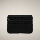 Unisex-PC-Case Vesta in Schwarz | Save The Duck