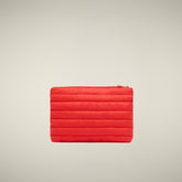 Pochette matelassée Shaula rouge vif | Save The Duck