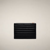 Pouch trapuntata unisex Shaula nero | Save The Duck