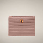 Gesteppter Pouch Shaula in Blush Pink | Save The Duck