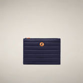 Gesteppter Pouch Shaula in Marineblau | Save The Duck