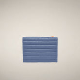 Pouch trapuntata unisex Shaula blu fiordaliso | Save The Duck