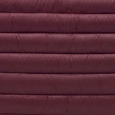 Unisex Quilted Pouch Shaula in Burgundy Black - Collection Icon | Save The Duck