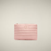Pouch trapuntata Thalassa rosa baby | Save The Duck