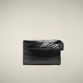 Pouch trapuntata Cocos nero | Save The Duck