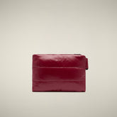 Pochette matelassée Cocos bordeaux | Save The Duck