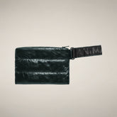 Unisex Quilted Pouch Cocos in Nori Green - Beyond Outerwear Woman FW26 | Save The Duck