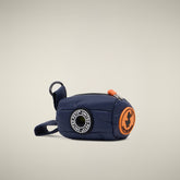 Unisex bag dispenser round Pimpi in blue navy | Save The Duck