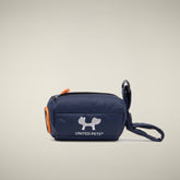 Unisex bag dispenser round Pimpi in blue navy | Save The Duck