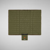 COVER UNISEX TEDDY COZY GRIGIO FANGO e verde oliva | Save The Duck