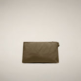 Unisex-Pouch Remy in Khaki Brown | Save The Duck