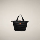 Borsa trapuntata Caron nero | Save The Duck