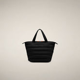 Borsa trapuntata Caron nero | Save The Duck